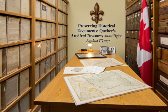 Preserving Historical Documents: Quebec’s Archival Treasures